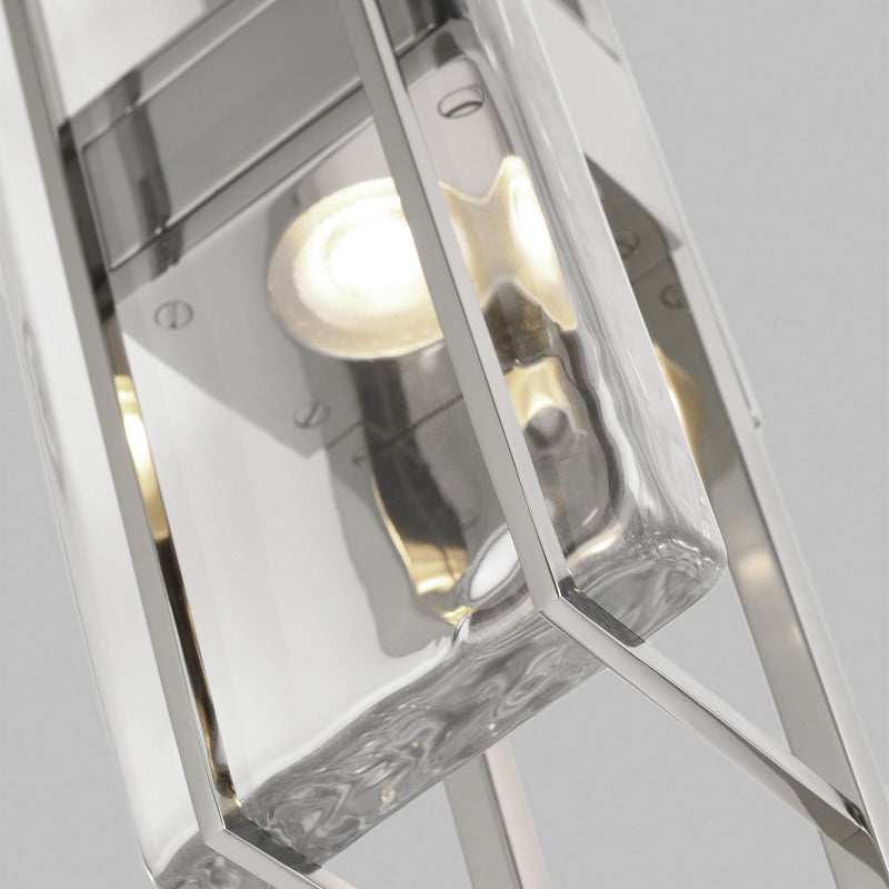 Visual Comfort Modern 700WSDUE28N-LED927 LED Wall Sconce, Polished Nickel