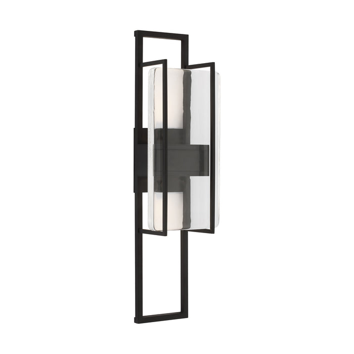 Visual Comfort Modern 700WSDUE18B-LED927 LED Wall Sconce, Nightshade Black