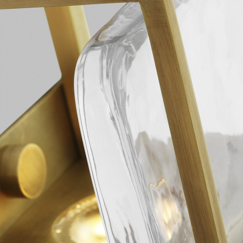 Visual Comfort Modern 700WSDUE18NB-LED927-277 LED Wall Sconce, Natural Brass