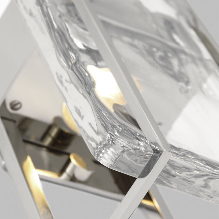 Visual Comfort Modern 700WSDUE18N-LED927 LED Wall Sconce, Polished Nickel