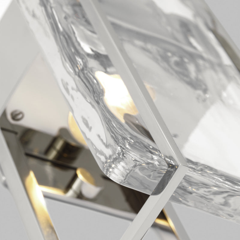 Visual Comfort Modern 700WSDUE18N-LED927-277 LED Wall Sconce, Polished Nickel