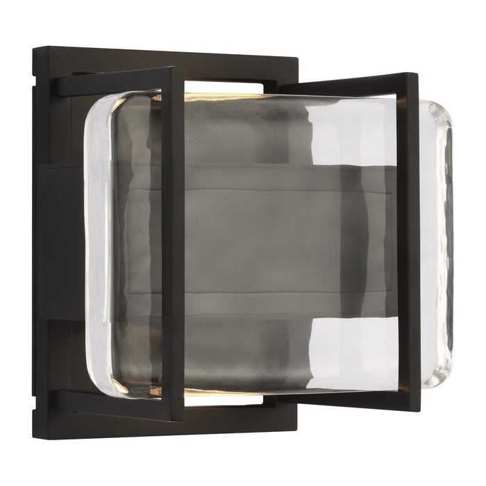 Visual Comfort Modern 700WSDUE5B-LED927-277 LED Wall Sconce, Nightshade Black