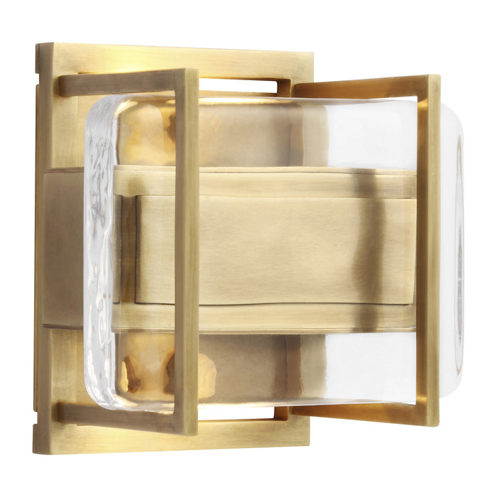 Visual Comfort Modern 700WSDUE5NB-LED927 LED Wall Sconce, Natural Brass