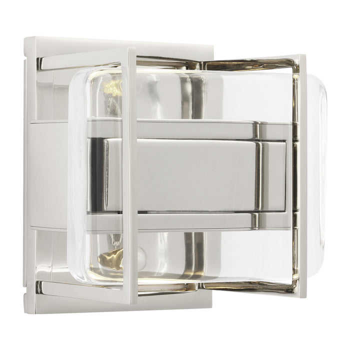 Visual Comfort Modern 700WSDUE5N-LED927 LED Wall Sconce, Polished Nickel