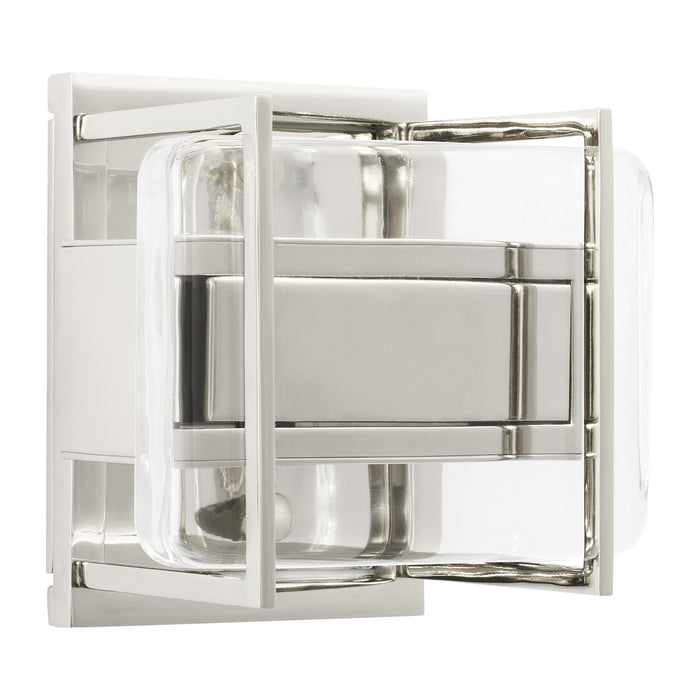 Visual Comfort Modern 700WSDUE5N-LED927 LED Wall Sconce, Polished Nickel