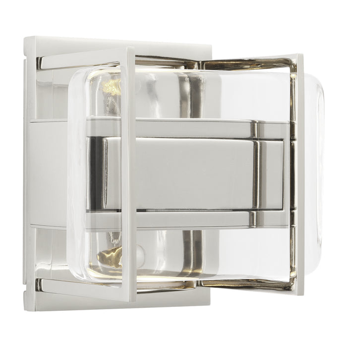 Visual Comfort Modern 700WSDUE5N-LED927-277 LED Wall Sconce, Polished Nickel