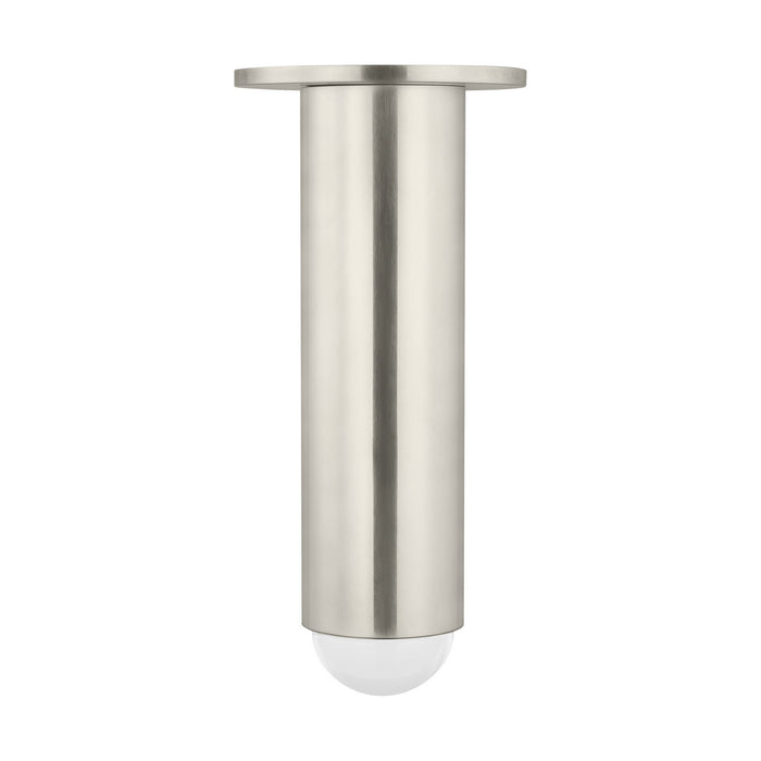 Visual Comfort Modern 700FMEBL10N-LED927 LED Flush Mount, Antique Nickel