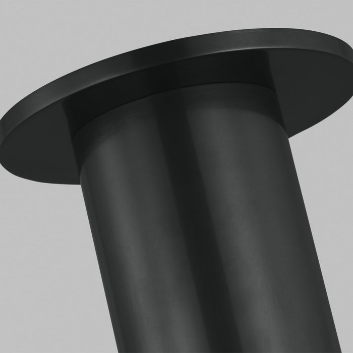 Visual Comfort Modern 700FMEBL10Z-LED927 LED Flush Mount, Dark Bronze
