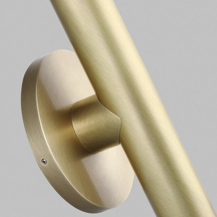 Visual Comfort Modern 700WSEBL16NB-LED927 LED Wall Sconce, Natural Brass