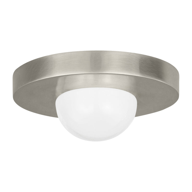 Visual Comfort Modern 700FMEBL2N-LED927 LED Flush Mount, Antique Nickel