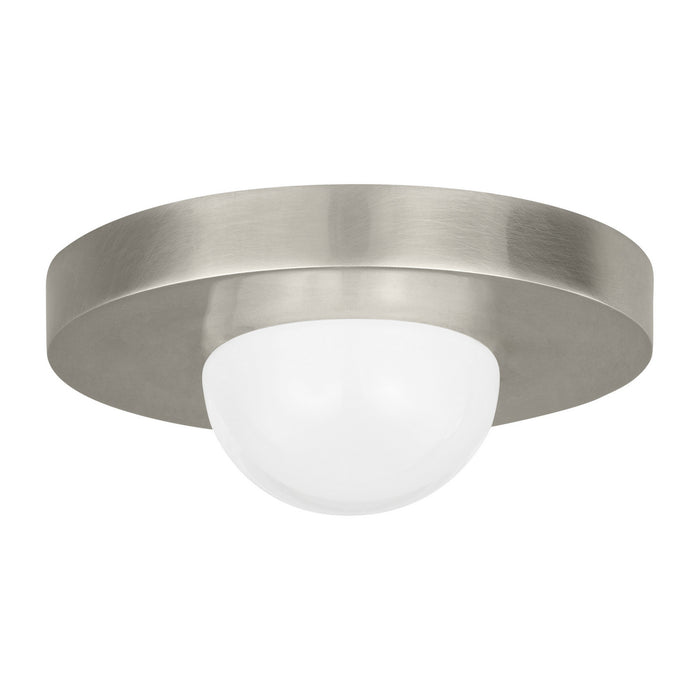 Visual Comfort Modern 700FMEBL2N-LED927 LED Flush Mount, Antique Nickel