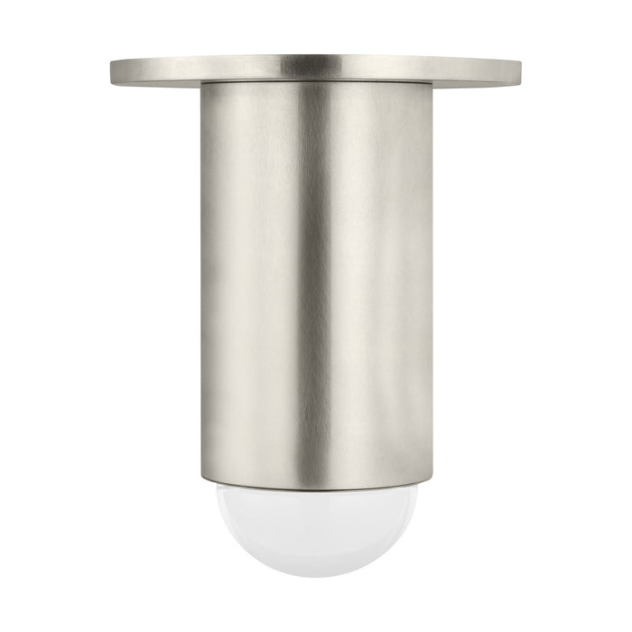 Visual Comfort Modern 700FMEBL6N-LED927 LED Flush Mount, Antique Nickel