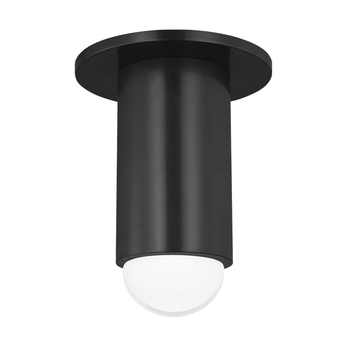 Visual Comfort Modern 700FMEBL6Z-LED927 LED Flush Mount, Dark Bronze