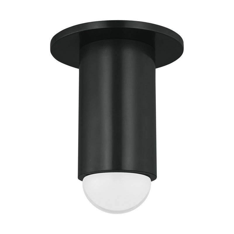 Visual Comfort Modern 700FMEBL6Z-LED927 LED Flush Mount, Dark Bronze