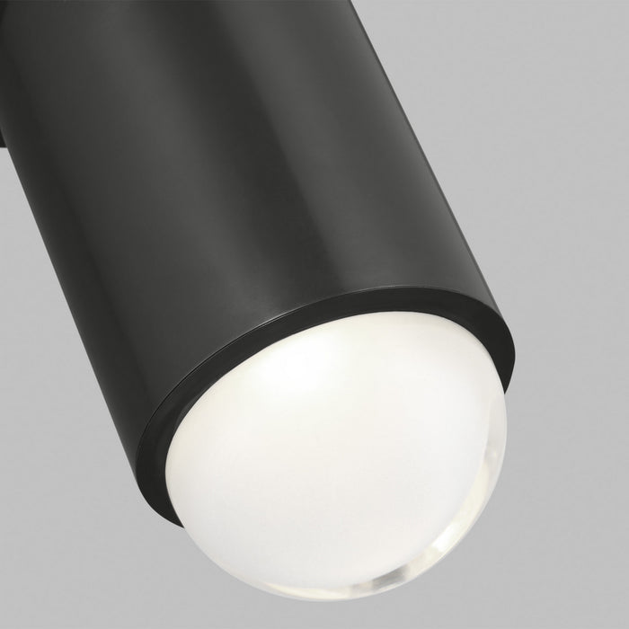 Visual Comfort Modern 700FMEBL6Z-LED927 LED Flush Mount, Dark Bronze