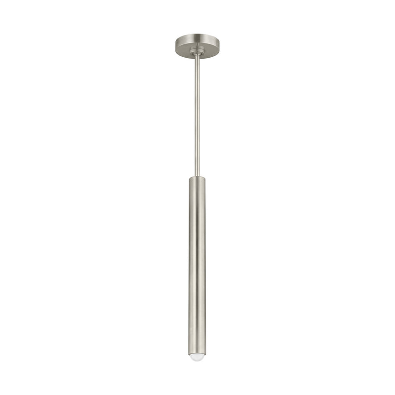 Visual Comfort Modern 700TDEBL16N-LED927 LED Pendant, Antique Nickel