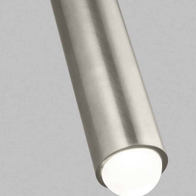 Visual Comfort Modern 700TDEBL16N-LED927 LED Pendant, Antique Nickel