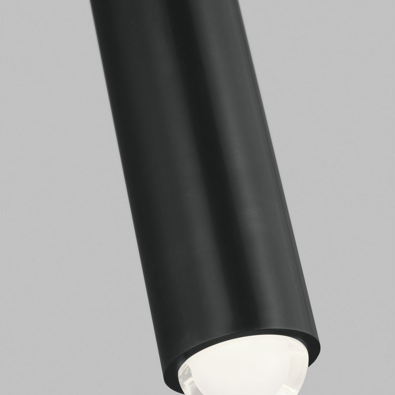 Visual Comfort Modern 700TDEBL16Z-LED927-277 LED Pendant, Dark Bronze