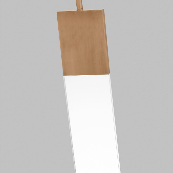 Visual Comfort Modern 700OPKLM92720PUNV LED Pendant, Copper
