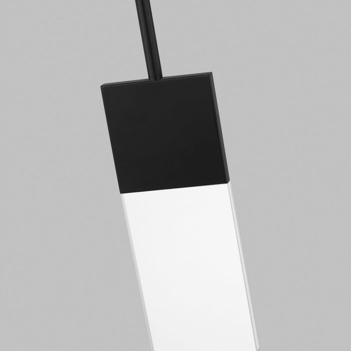 Visual Comfort Modern 700OPKLM92715BUNV LED Pendant, Black