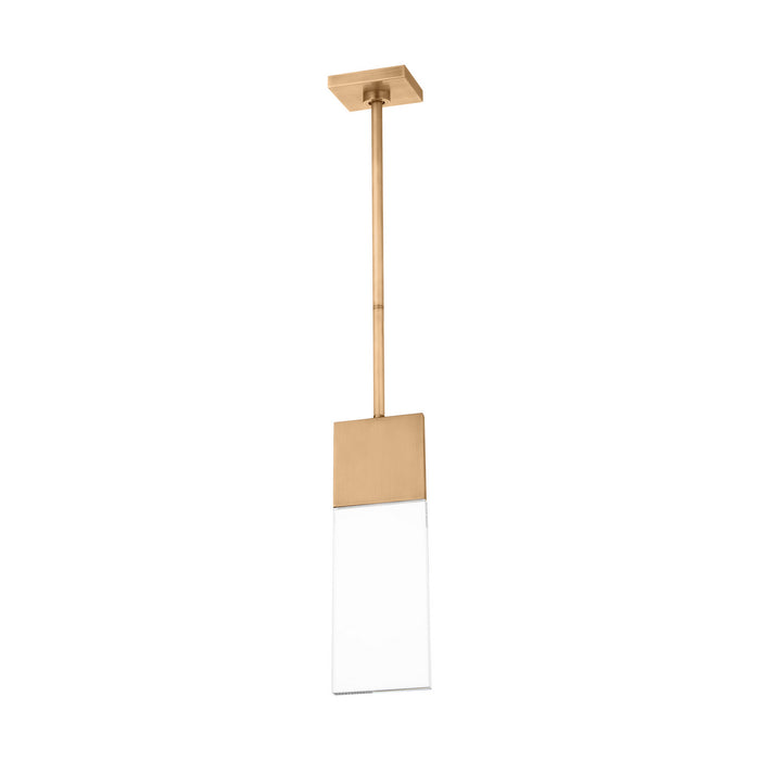 Visual Comfort Modern 700OPKLM92715PUNV LED Pendant, Copper