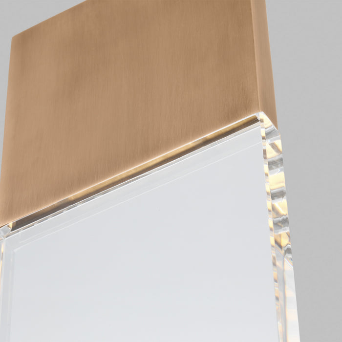 Visual Comfort Modern 700OPKLM92715PUNV LED Pendant, Copper