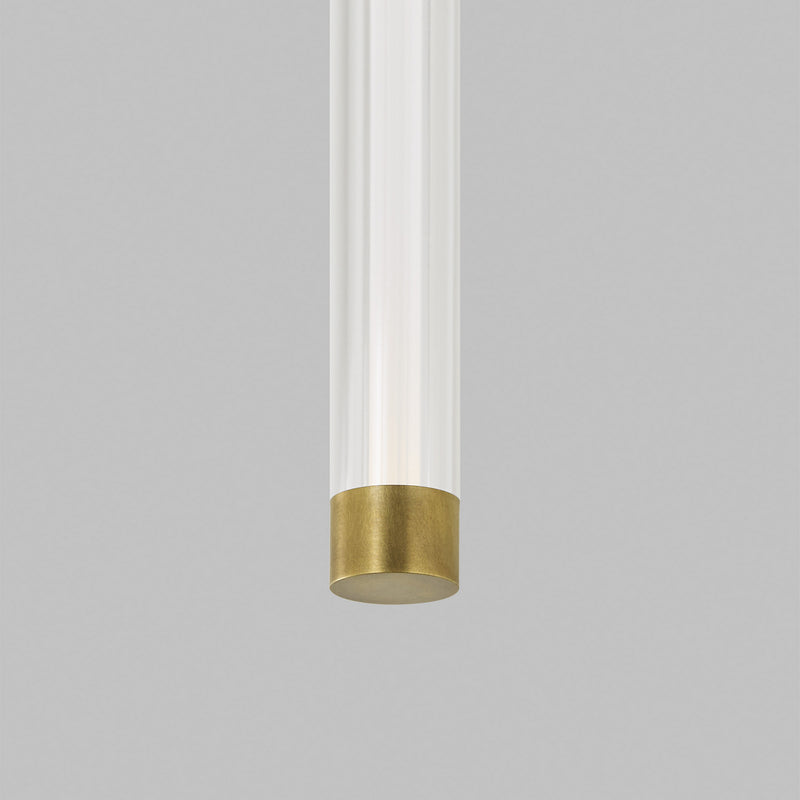 Visual Comfort Modern 700WSPHB33NB-LED927 LED Wall Sconce, Natural Brass