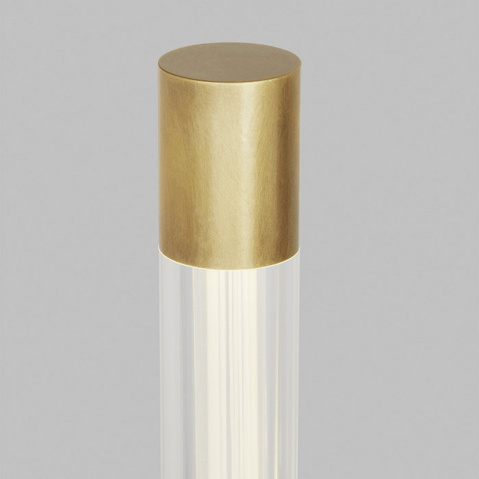 Visual Comfort Modern 700PHB24NB-LED927 LED Chandelier, Natural Brass