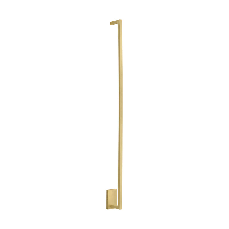 Visual Comfort Modern 700WSSTG48NB-LED927-277 LED Wall Sconce, Natural Brass