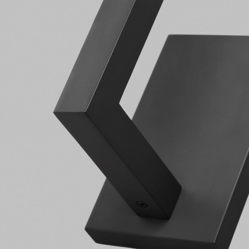 Visual Comfort Modern 700WSSTG36B-LED927 LED Wall Sconce, Nightshade Black