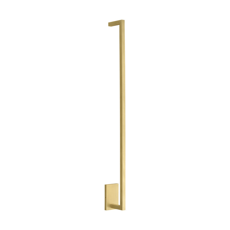 Visual Comfort Modern 700WSSTG36NB-LED927-277 LED Wall Sconce, Natural Brass