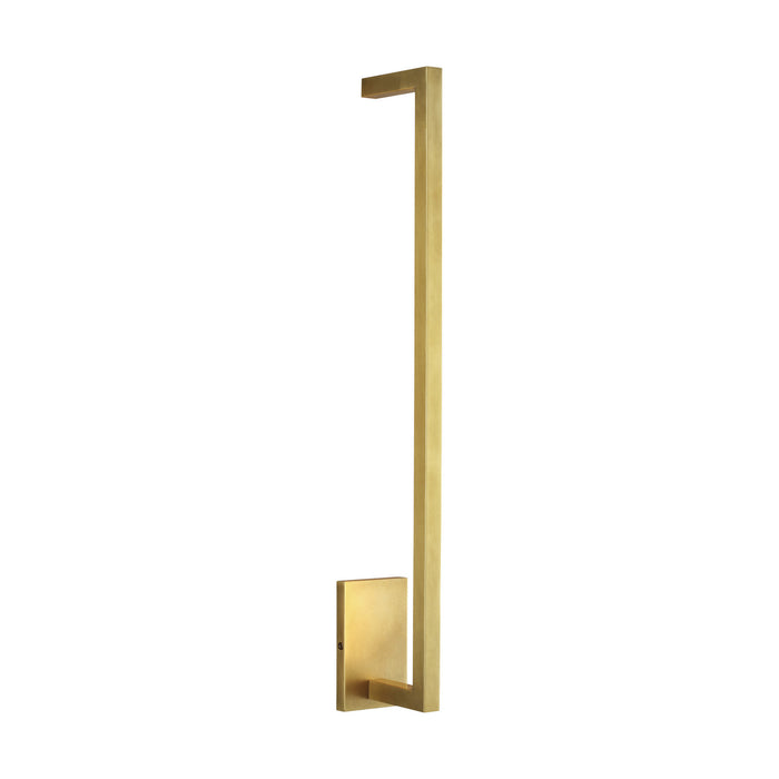 Visual Comfort Modern 700WSSTG24NB-LED927-277 LED Wall Sconce, Natural Brass