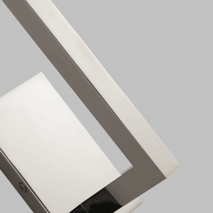Visual Comfort Modern 700WSSTG24N-LED927 LED Wall Sconce, Polished Nickel