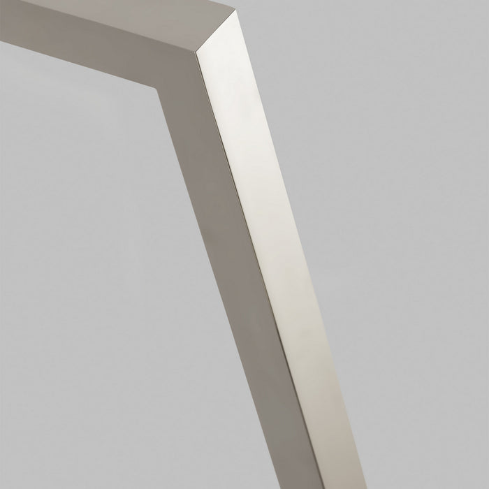 Visual Comfort Modern 700WSSTG24N-LED927-277 LED Wall Sconce, Polished Nickel