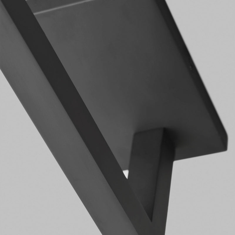 Visual Comfort Modern 700WSSTG63B-LED927 LED Wall Sconce, Nightshade Black