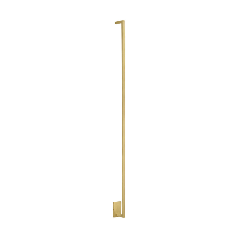 Visual Comfort Modern 700WSSTG63NB-LED927-277 LED Wall Sconce, Natural Brass