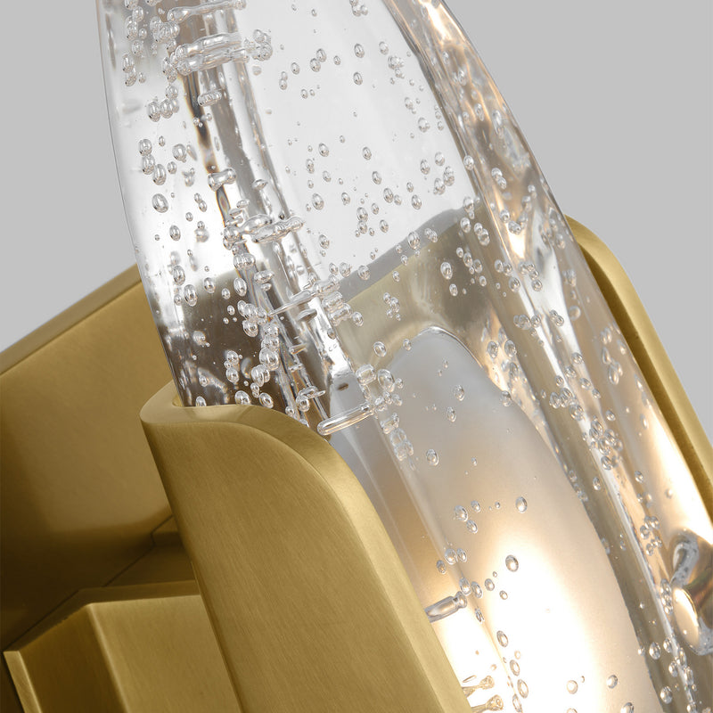 Visual Comfort Modern 700WSWYT15BR-LED927 LED Wall Sconce, Plated Brass