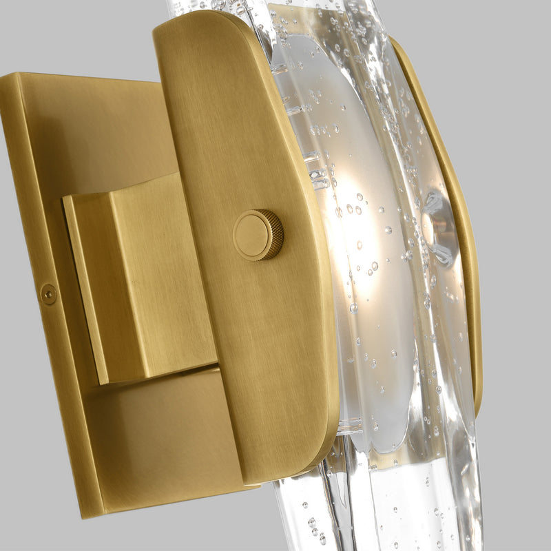 Visual Comfort Modern 700WSWYT15BR-LED927 LED Wall Sconce, Plated Brass