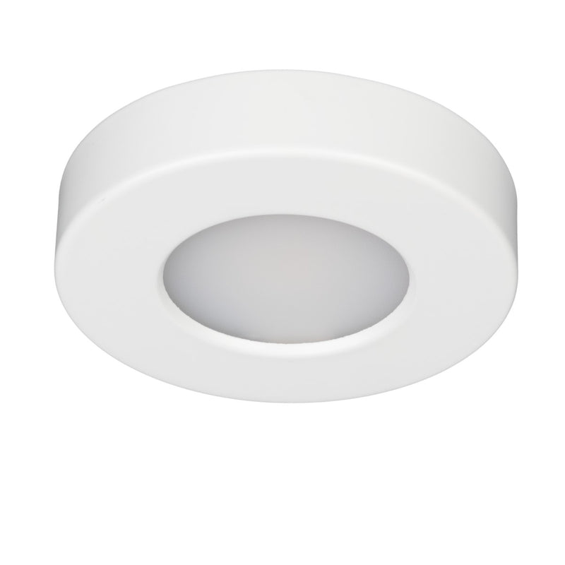 American Lighting OMNISL-3CCT Super Slim Puck Light, Black And White