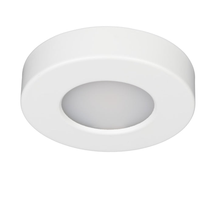 American Lighting OMNISL-3CCT Super Slim Puck Light, Black And White