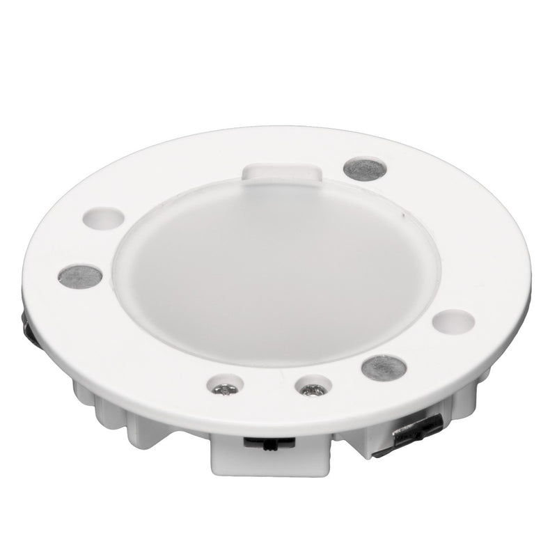 American Lighting OMNISL-3CCT Super Slim Puck Light, Black And White