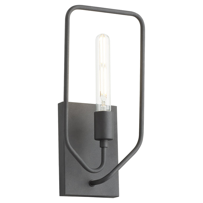 Quorum 550-1-69 One Light Wall Mount, Textured Black