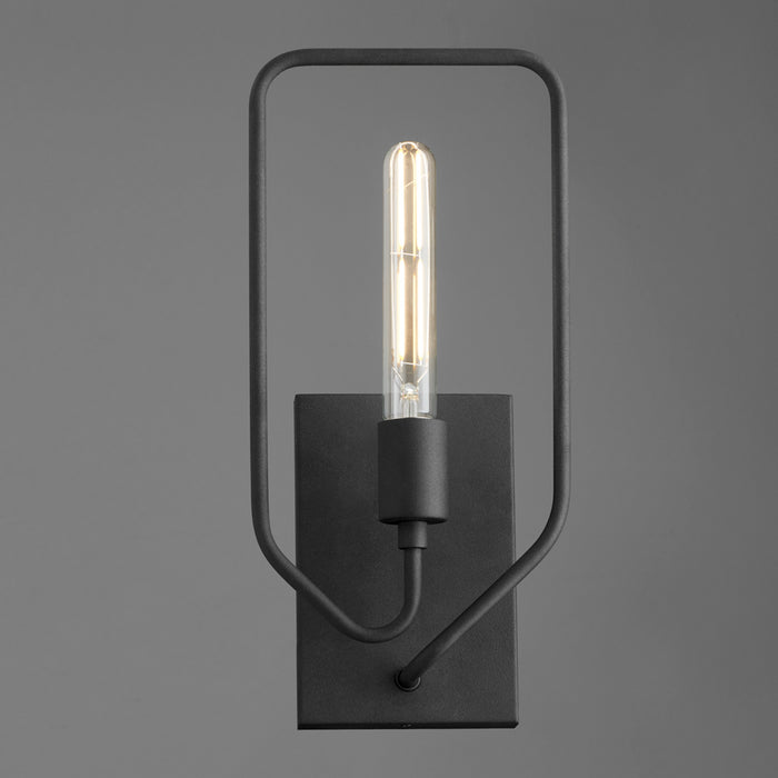 Quorum 550-1-69 One Light Wall Mount, Textured Black