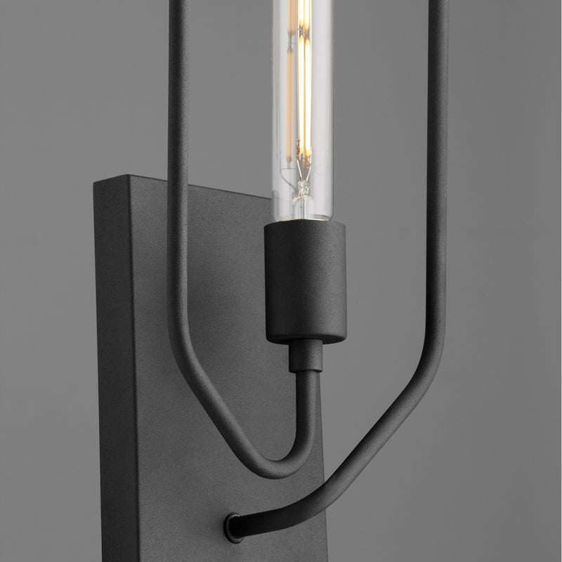 Quorum 550-1-69 One Light Wall Mount, Textured Black