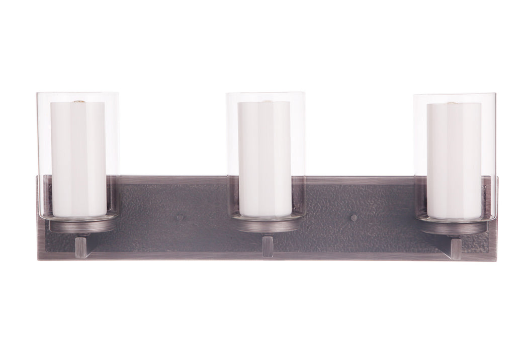 Craftmade 11624NIVNI3 Three Light Vanity, Natural Iron/Vintage Iron