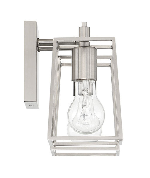 Craftmade 12113BNK2 Two Light Vanity, Brushed Polished Nickel
