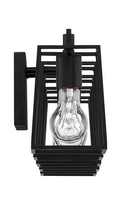Craftmade 12141FB5 Five Light Vanity, Flat Black