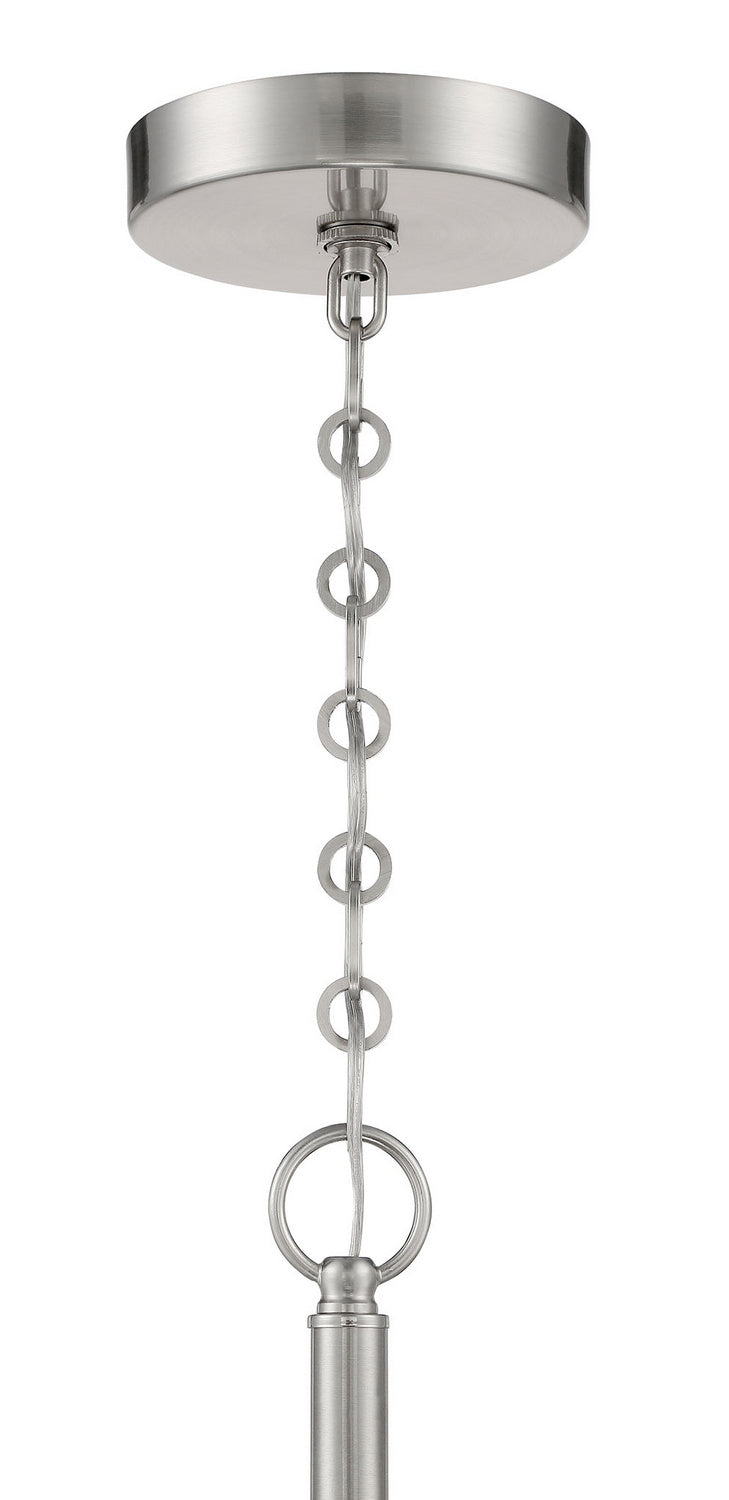 Craftmade 48690-BNK 12 Light Pendant, Brushed Polished Nickel