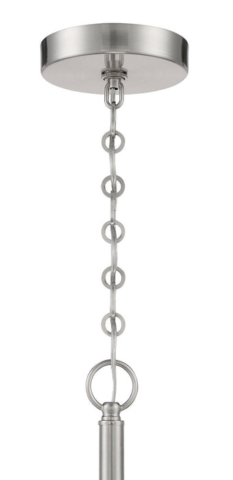 Craftmade 48690-BNK 12 Light Pendant, Brushed Polished Nickel