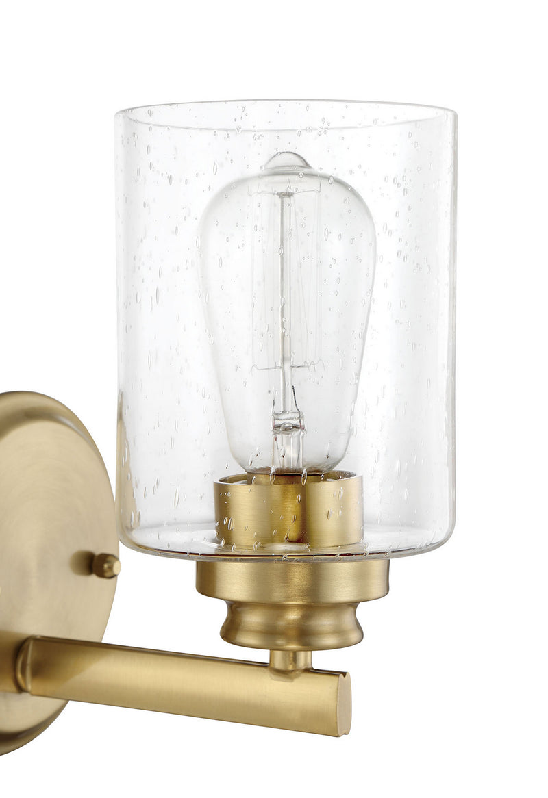Craftmade 50501-SB One Light Wall Sconce, Satin Brass